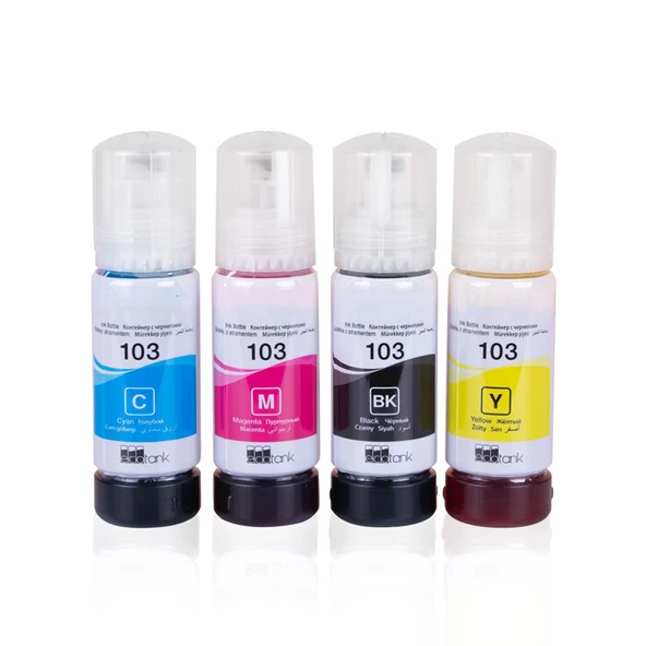 Epson 103 EpsonEcoTank L3156 Muadil Mürekkep Seti ürün görseli 1