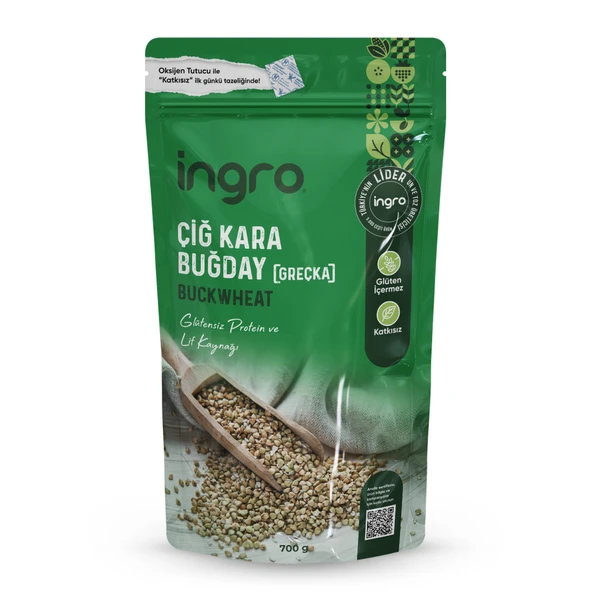 Glutensiz Çiğ Karabuğday (greçka) 700 G ürün görseli 1