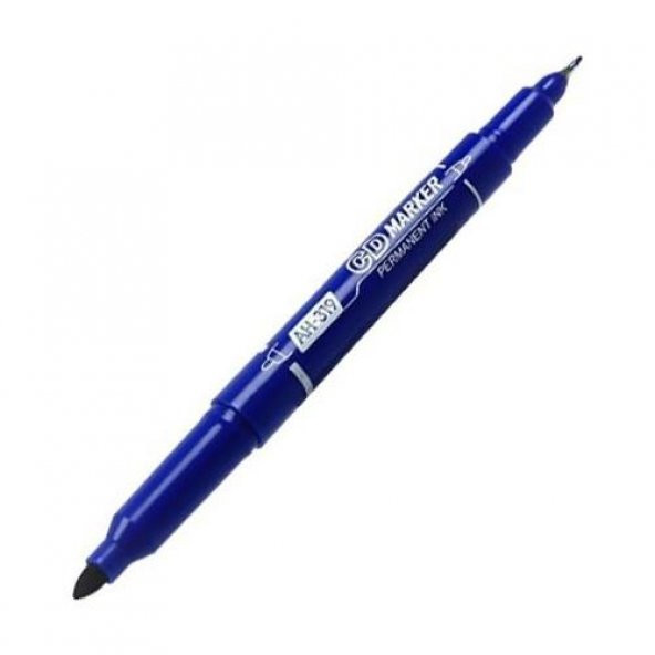 AIHAO PERMAN.CD KALEM CIFT TARAFLI MAVI (AH-319) ürün görseli 1