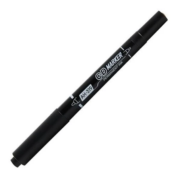 AIHAO PERMAN.CD KALEM CIFT TARAFLI SIYAH (AH-319) ürün görseli 1