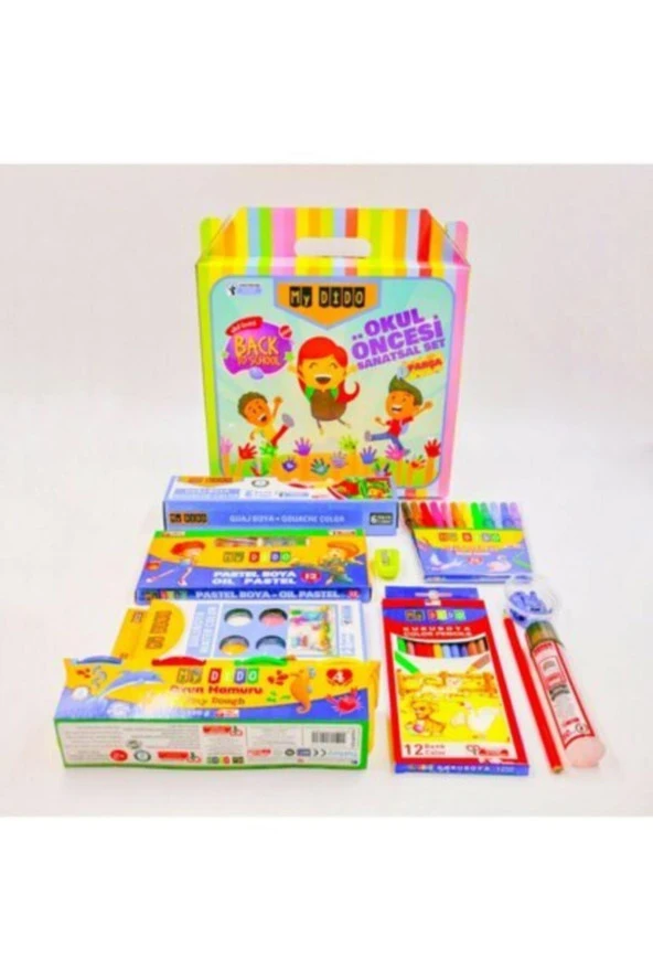 Mydido Okul Seti Back 2 School Seti 10 Parça B2S03 ürün görseli 1
