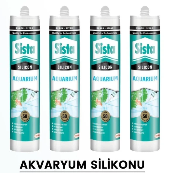 Sista Şeffaf Akvaryum Silikonu 310 ml Henkel (4 ADET) ürün görseli 1