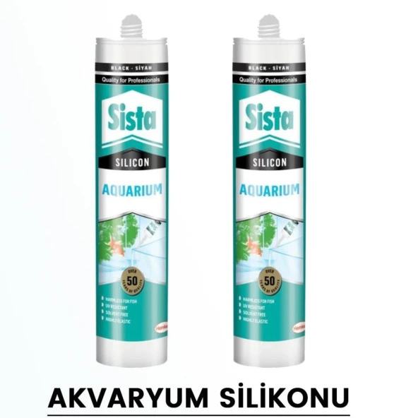 Sista Şeffaf Akvaryum Silikonu 310 ml Henkel (2 ADET) ürün görseli 1