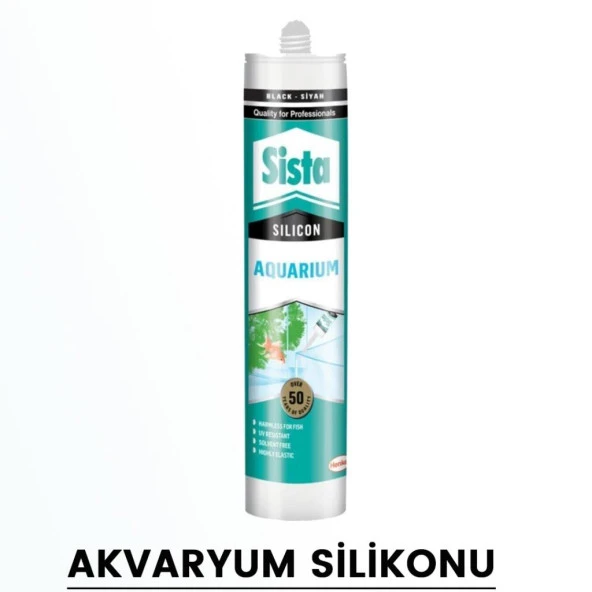 Sista Şeffaf Akvaryum Silikonu 310 Ml Henkel (1 Adet) ürün görseli 1