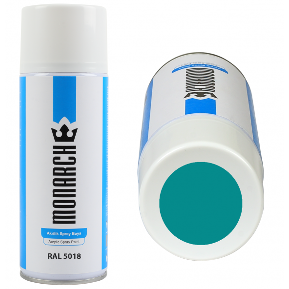 Monarch Sprey Boya Ral 5018 (400 ml) ürün görseli 1