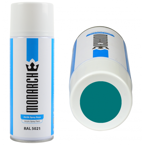 Monarch Sprey Boya Ral 5021 (400 ml) ürün görseli 1