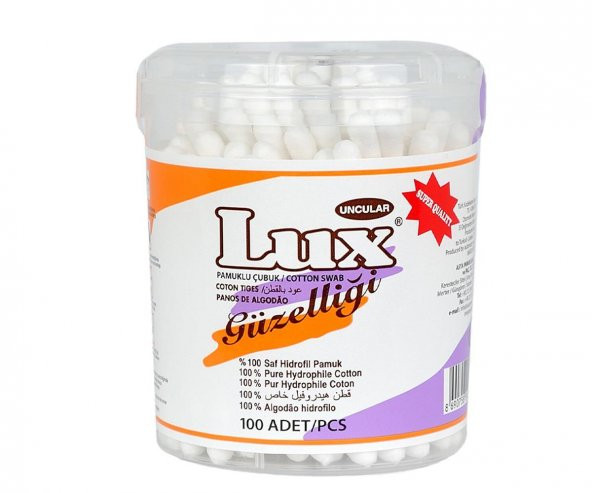 Lüx Pamuklu Çubuk 100 Adet ürün görseli 1