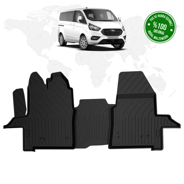 Ford Tourneo Custom 4D Havuzlu Paspas 2012 - 2023 Model ürün görseli 1
