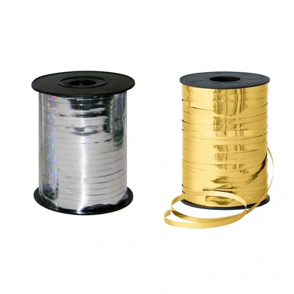 Metalik Renkli Rafya 8mm x 200 mt ürün görseli 1