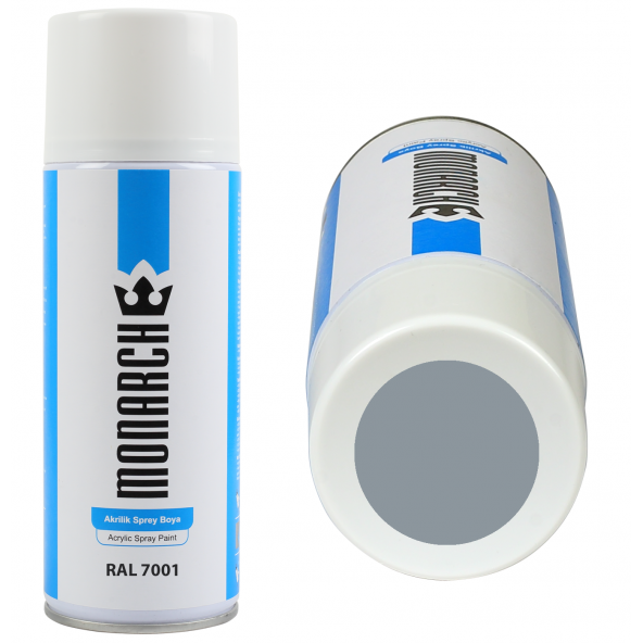 Monarch Sprey Boya Ral 7001 (400 ml) ürün görseli 1