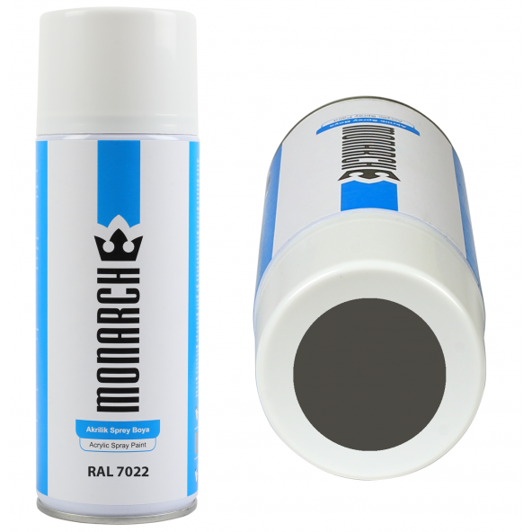 Monarch Sprey Boya Ral 7022 (400 ml) ürün görseli 1