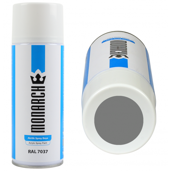 Monarch Sprey Boya Ral 7037 (400 ml) ürün görseli 1