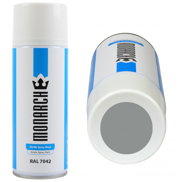 Monarch Sprey Boya Ral 7042 (400 ml) ürün görseli 1
