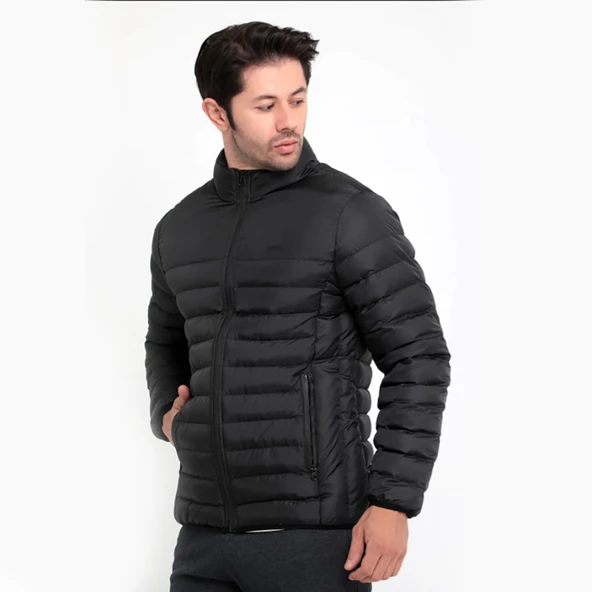 Slazenger 4K Boss Kışlık Fermuarlı Erkek Şişme Mont ürün görseli 1