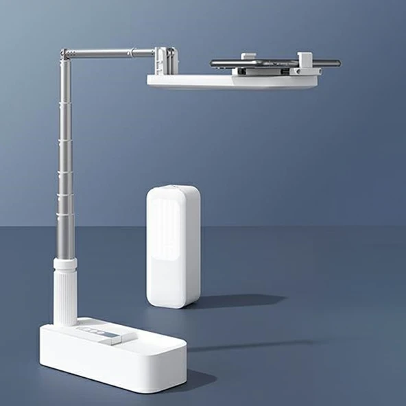 HyMark Canlı Yayın Braketi Çok Fonksiyonlu Led Işıklı 360 Derece Kumandalı Selfie Telefon Standı ürün görseli 1