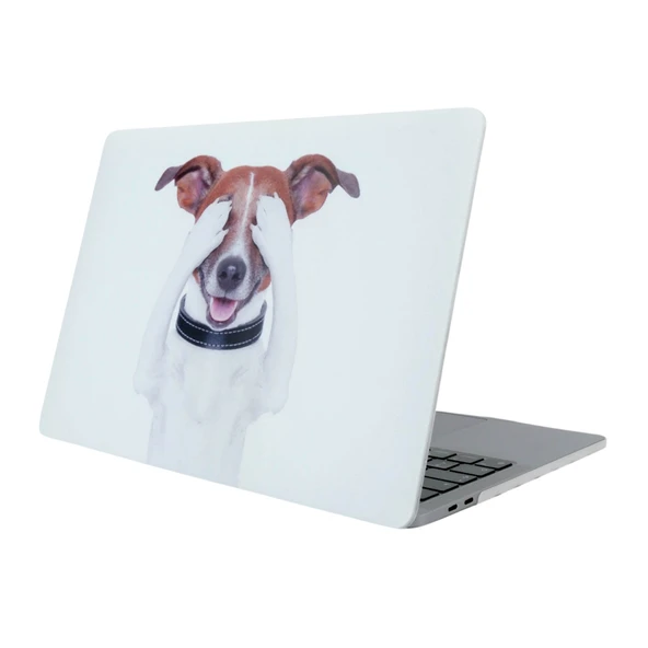 MacBook Air 13 İnç Sert Kapak Kılıf Dog01 Desenli Darbe Koruma A1369 A1466 Uyumlu ürün görseli 1