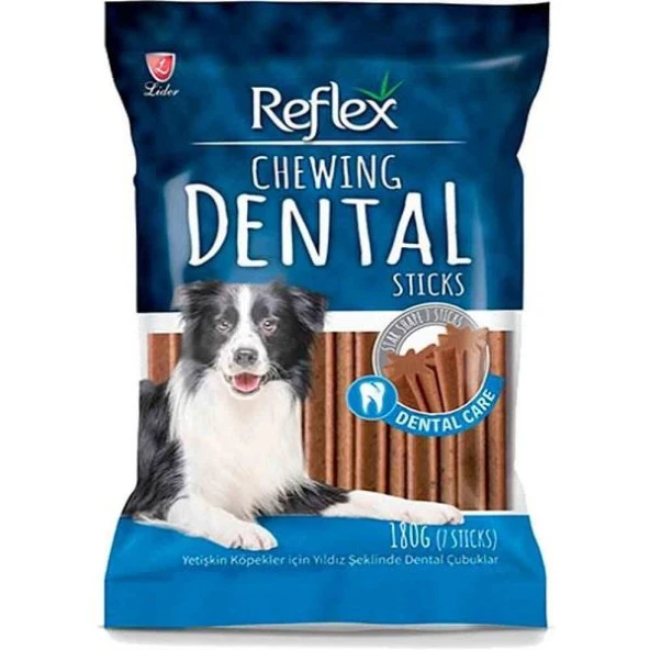 Reflex Yıldız Şeklinde Dental Stick Diş Sağlığı Köpek Ödül Maması 180gr ürün görseli 1