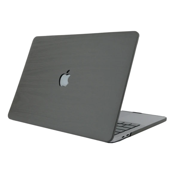 MacBook Air 13 Ahşap Dokulu Vinleks Sert Hard Case İnce Hafif Koruma Kılıfı A1369 A1466 Uyumlu ürün görseli 1