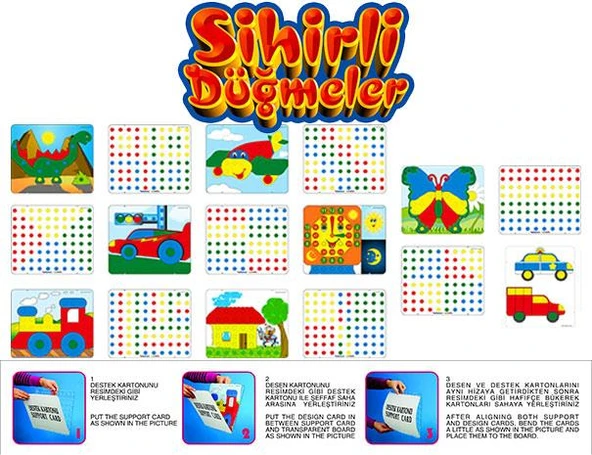 Matrax Oyuncak Sihirli Düğmeler - Resim 6