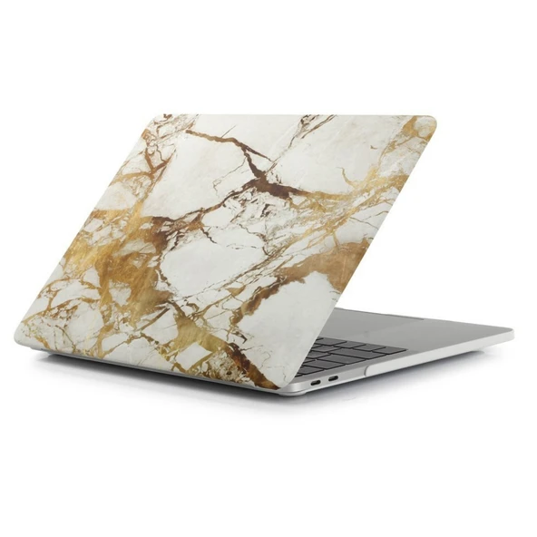 MacBook Air 13 inç Sert Kılıf Mermer Desenli İnce TPU Çizik Darbe Koruma Havalandırmalı A1369 A1466 ürün görseli 1