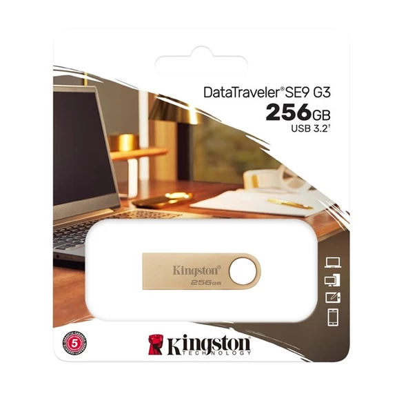 Kingston 256GB DTSE9G3/256GB ürün görseli 1