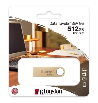Kingston 512GB DataTraveler (DTSE9G3/512GB) ürün görseli 1