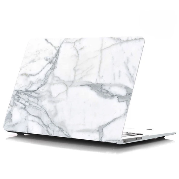 Macbook Air Kılıf 13 inç Mermer06NL (Eski USB'li Model 2010-2017) A1369 A1466 ile Uyumlu ürün görseli 1