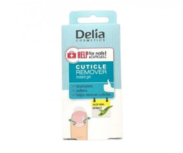 Delia Cuticle Remover Instant Gel Alove Vera Tırnak Eti Bakım Jeli 11 ml ürün görseli 1