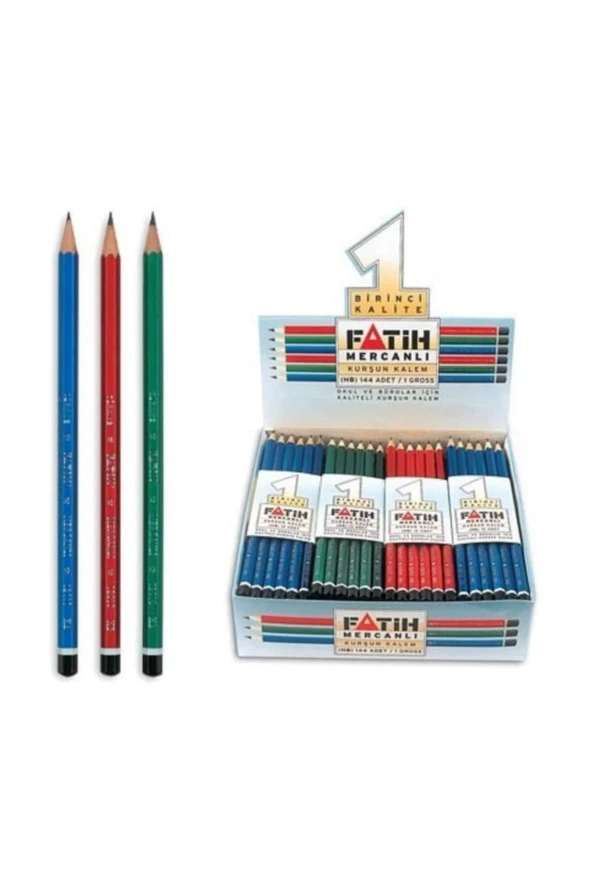 Fatih Kurşun Kalem Dınoo Croccos (72 Li Paket) ürün görseli 1