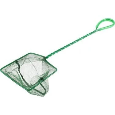 Akvaryum Kepçesi Balık Yakalama Tel Kepçe 20x15 cm ürün görseli 1