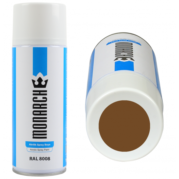 Monarch Sprey Boya Ral 8008 (400 ml) ürün görseli 1