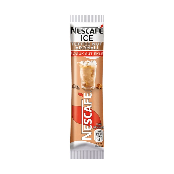 Nescafe Ice Toffee Nut 10 lu x 4 Paket - Resim 3