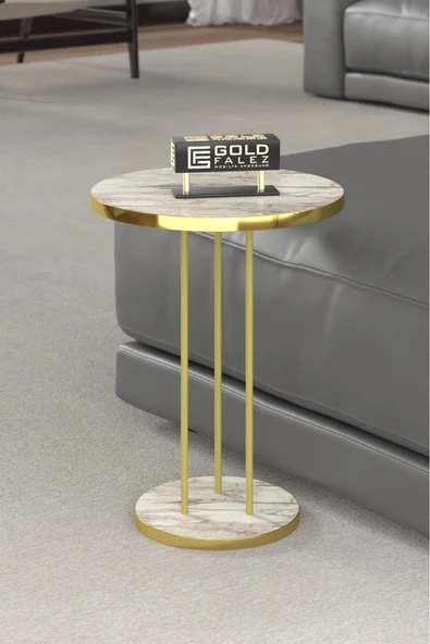 Zigon Sehpa Terra Gold Efes - Resim 3