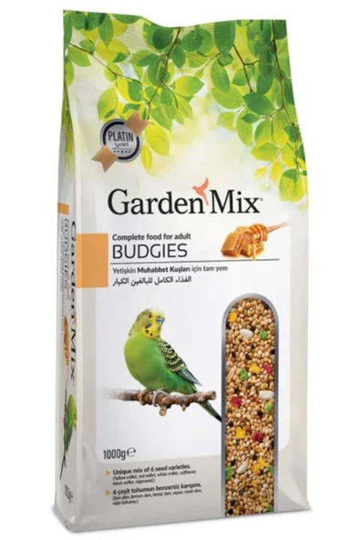 Garden Mix Budgies Food Ballı Muhabbet Kuşu Yemi 1 Kg ürün görseli 1