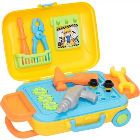 Dede Teknik Tamir Set Bavulum 03483 - Resim 4
