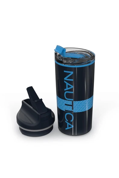 Nautica NTM02 Sport Termos Paslanmaz Çelik 650 ml Navy Sky Blue ürün görseli 1