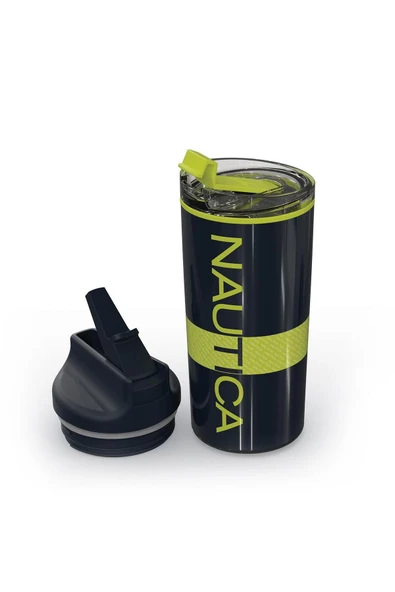 Nautica NTM02 Sport Termos Paslanmaz Çelik 650 ml Navy Lime ürün görseli 1
