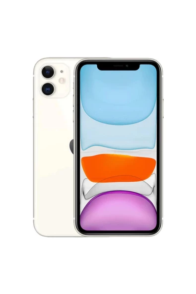 Yenilenmiş Apple iPhone 11 64GB Beyaz AGrade ürün görseli 1
