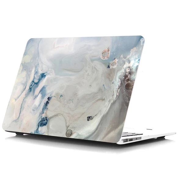 Macbook Air Kılıf 13 inç Mermer10NL (Eski USB'li Model 2010-2017) A1369 A1466 ile Uyumlu ürün görseli 1