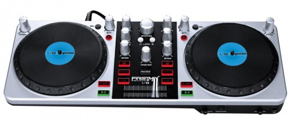 Gemini FIRSTMIX I/O Dj Kontrol Ünitesi USB DJ MIDI CONTROLLER WITH SOUNDCARD ürün görseli 1