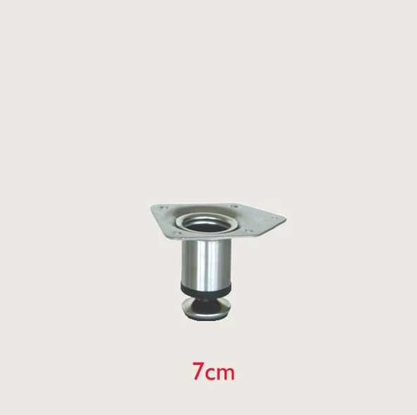 Paslanmaz Metal Mobilya Ayağı 32mm (4 Adet) - Resim 5