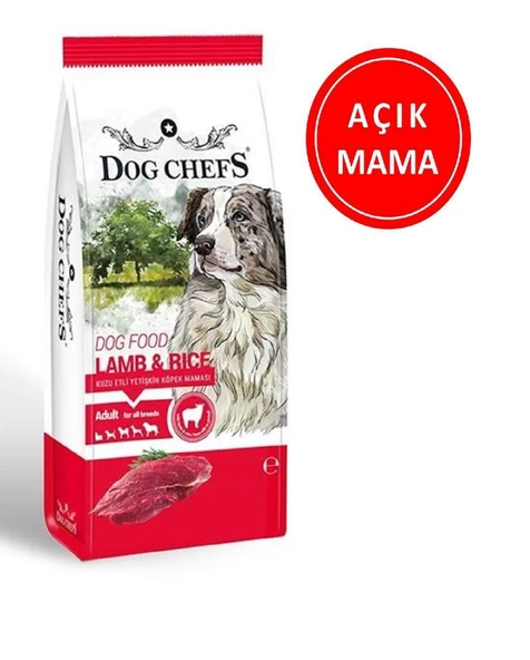 Dog Chefs Kuzu Etli Yetişkin Köpek Maması 1 Kg AÇIK ürün görseli 1
