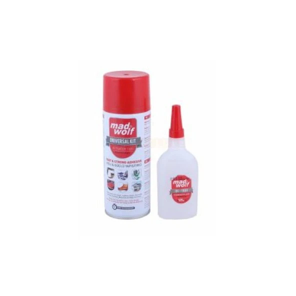 Madwolf 125Gr *500ML Aktivatörlü Hızlı Yapıştırıcı ürün görseli 1