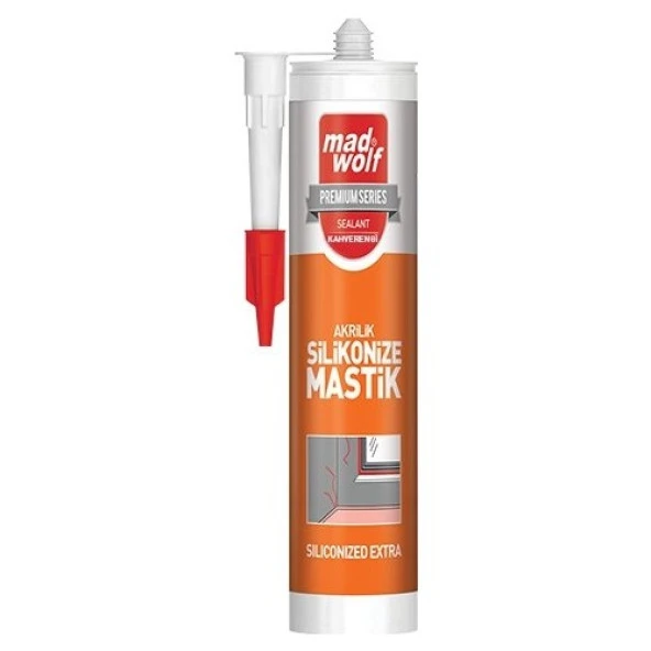 Mad Wolf Silikonize Mastik 550gr. Kahverengi ürün görseli 1