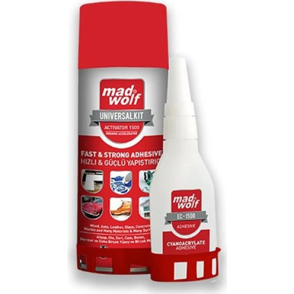 Mad Wolf Mdf Kit Hızlı Yapıştırıcı 500 Ml ürün görseli 1