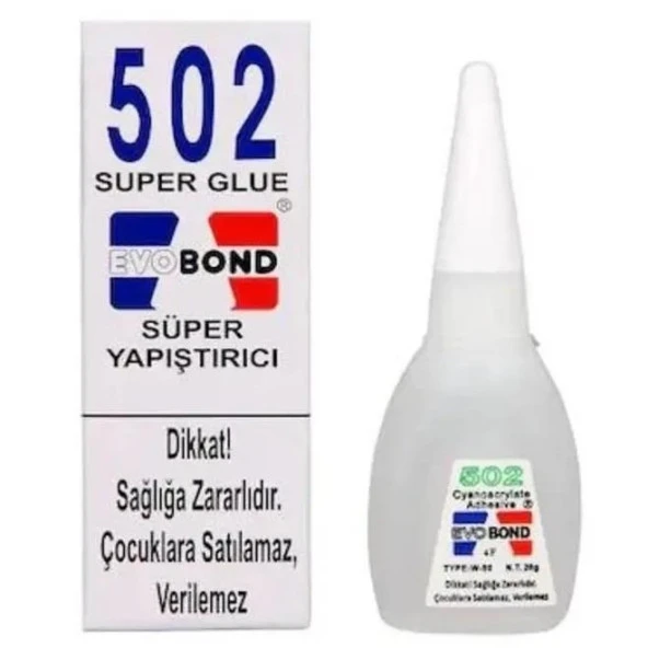 Evobond 502 Yapıştırıcı 20 gr ürün görseli 1