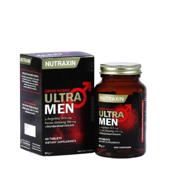 Nutraxin Ultra Men 60 Tablet ürün görseli 1