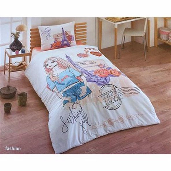 Taç Kristal Tek Kişilik Ranforce Nevresim Takımı - Fashion ürün görseli 1