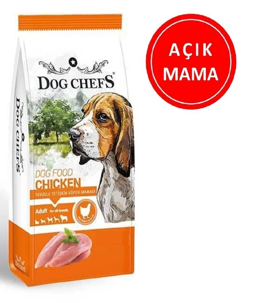 Dog Chefs Tavuk Etli Yetişkin Köpek Maması 1 Kg AÇIK ürün görseli 1