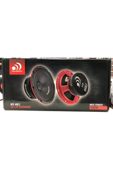 Masivax Ms-m8j 400watt 150rms 20cm Midrange 2 Adet ürün görseli 1